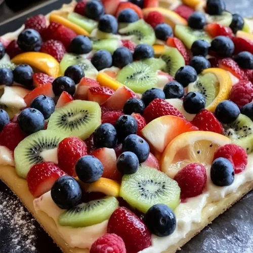 Special Ingredient Fruit Pizza