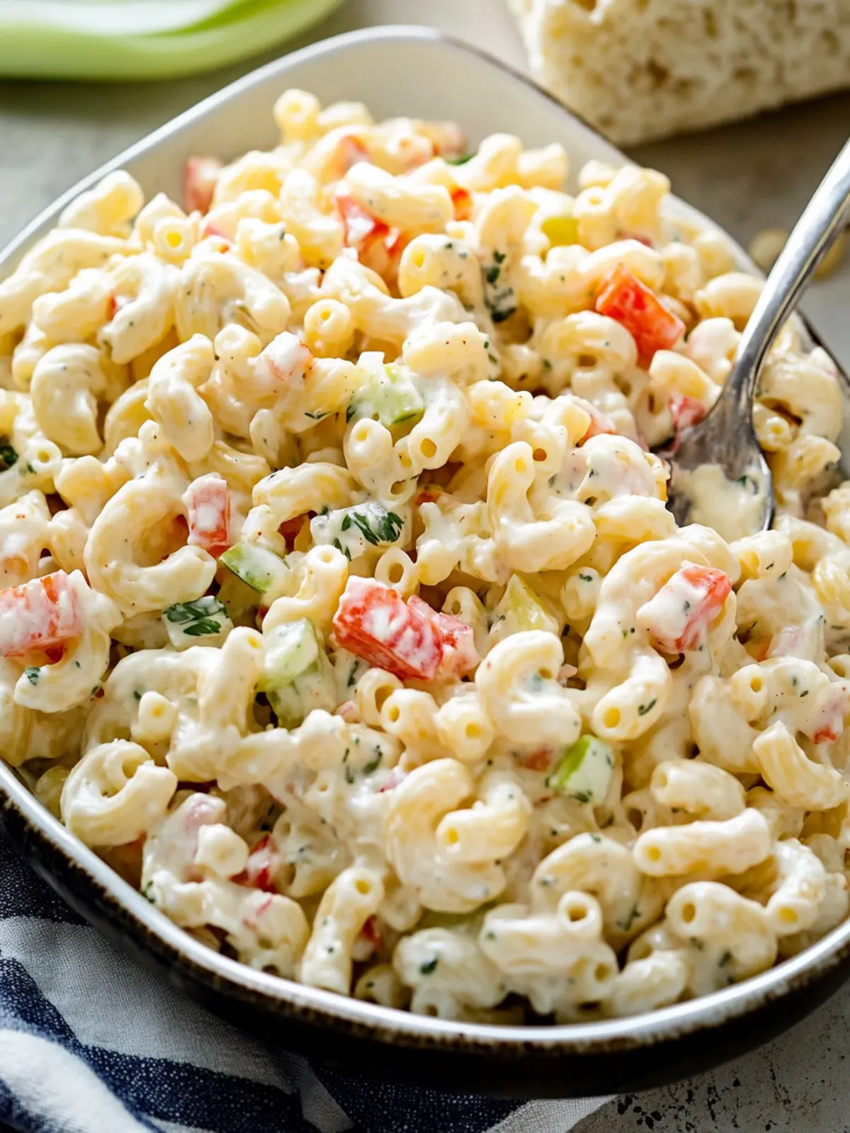 The Ultimate Creamy Macaroni Salad