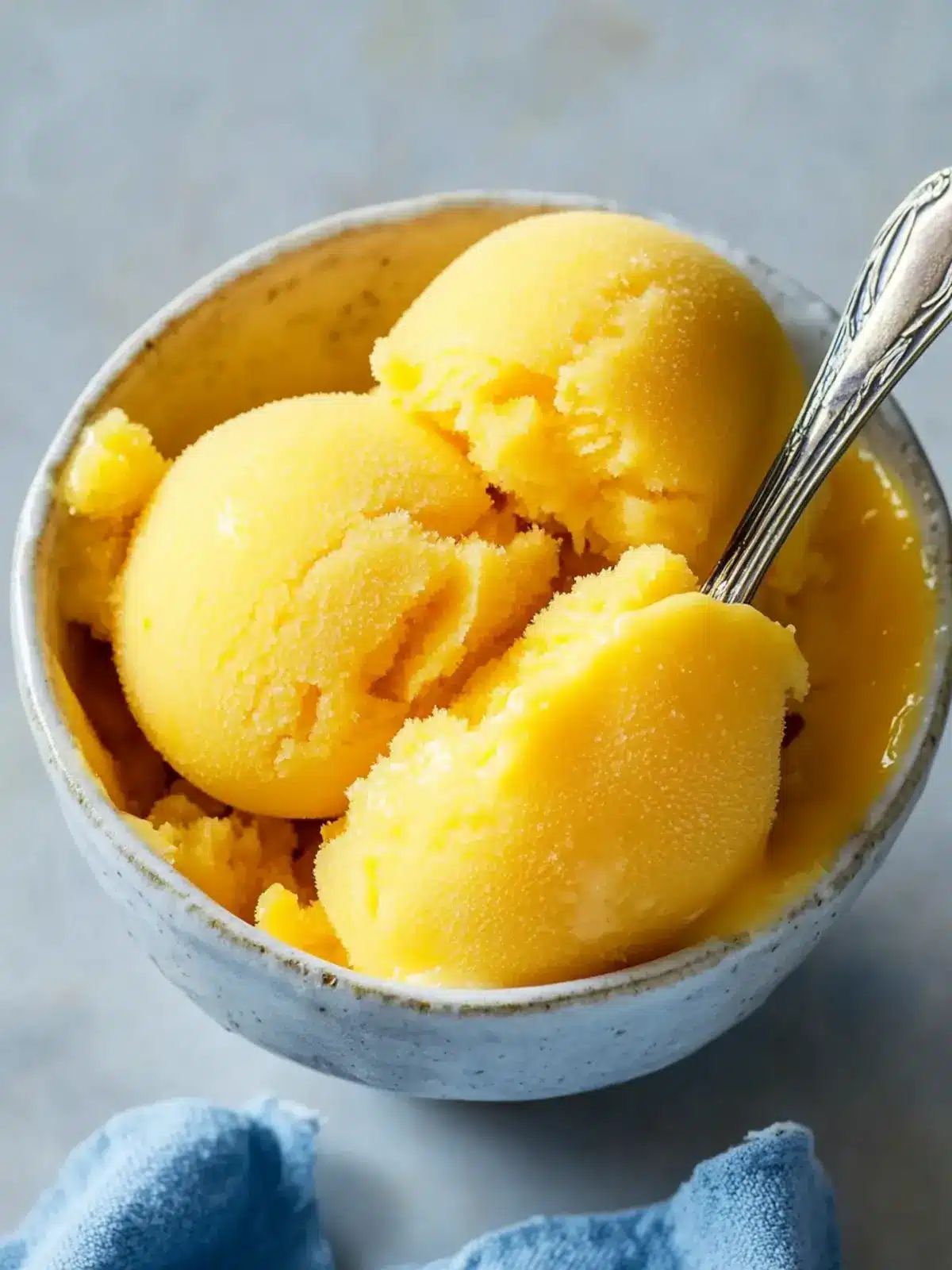 mango sorbet