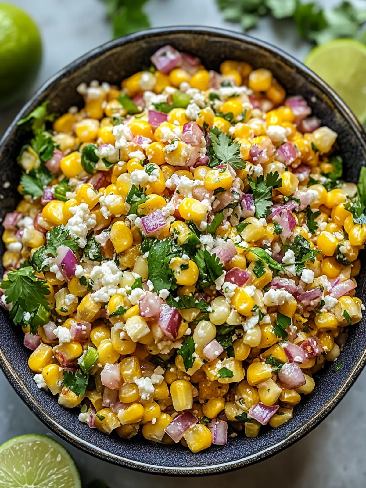 Zesty Mexican Street Corn Salad That Brightens Your Day