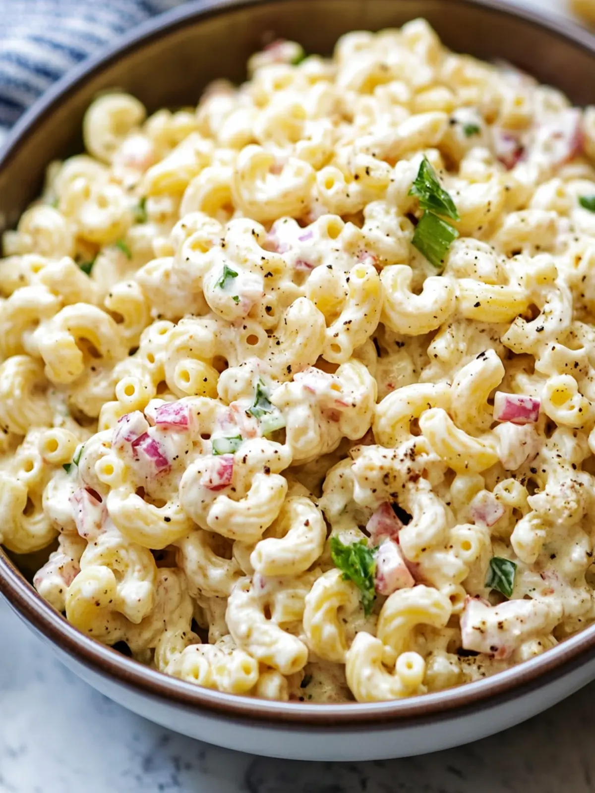 Deliciously Easy Macaroni Salad Your Family Will Love