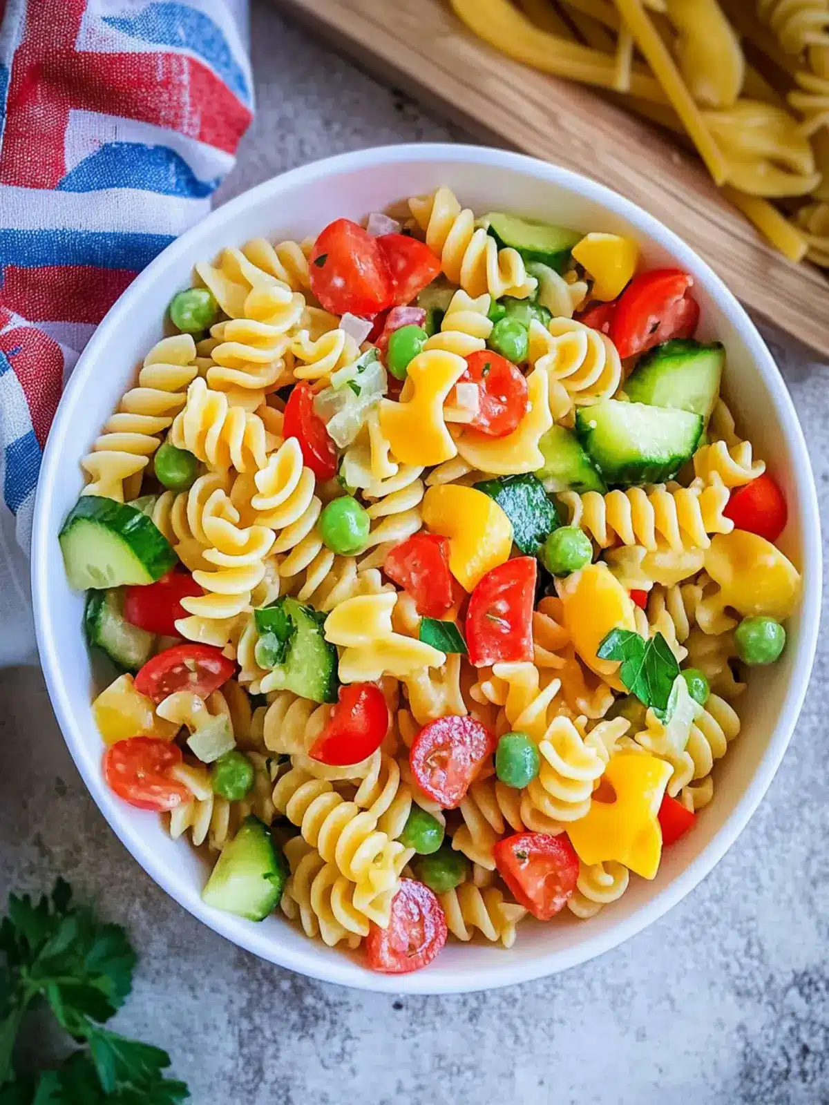 kid friendly pasta salad