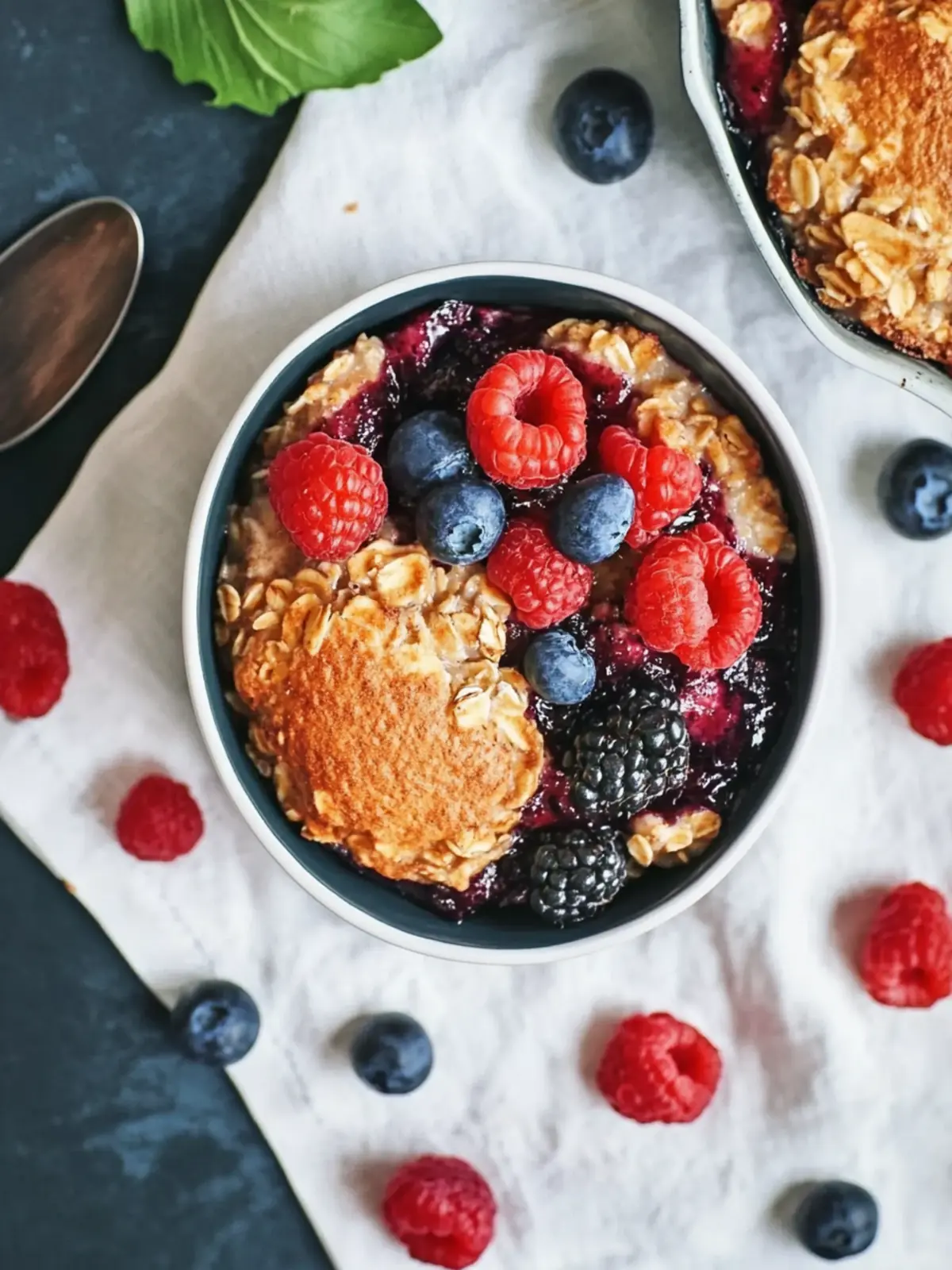 baked oats breakfast
