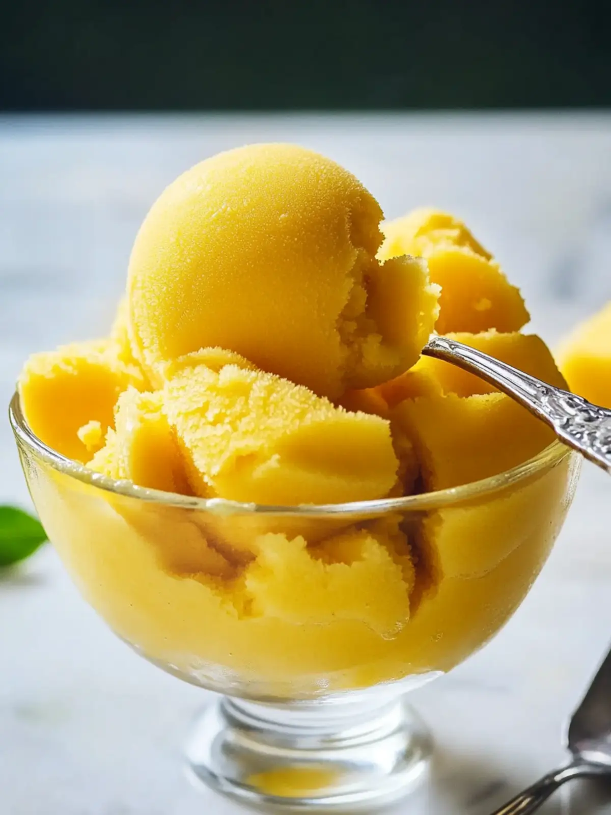 mango sorbet