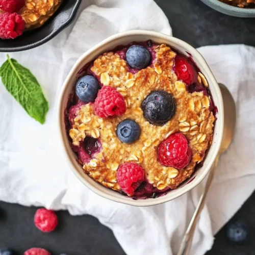 baked oats breakfast