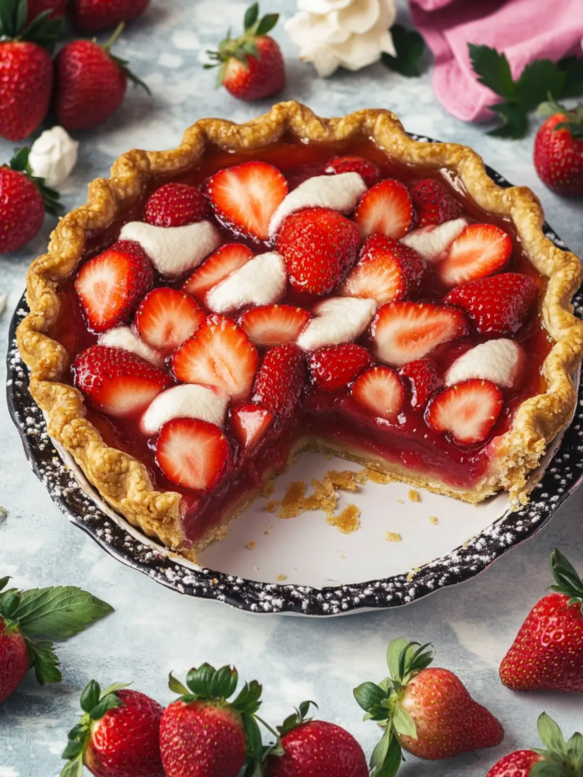 strawberry pie