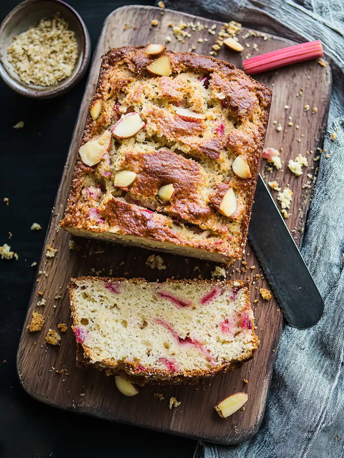 Rhubarb bread recipe