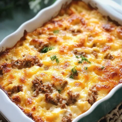 Breakfast casserole recipe