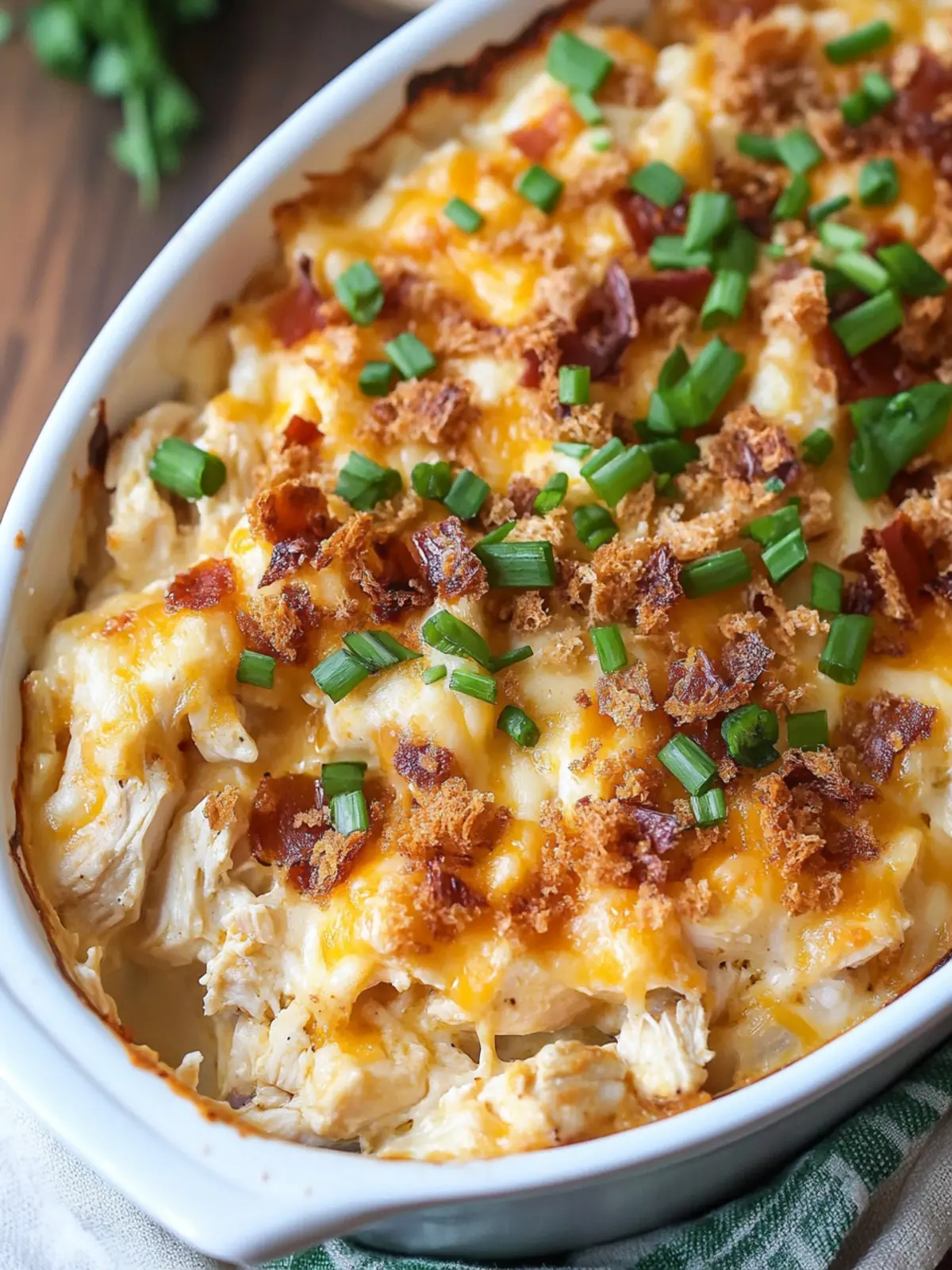 Irresistible Low Carb Chicken Casserole Now for Dinner