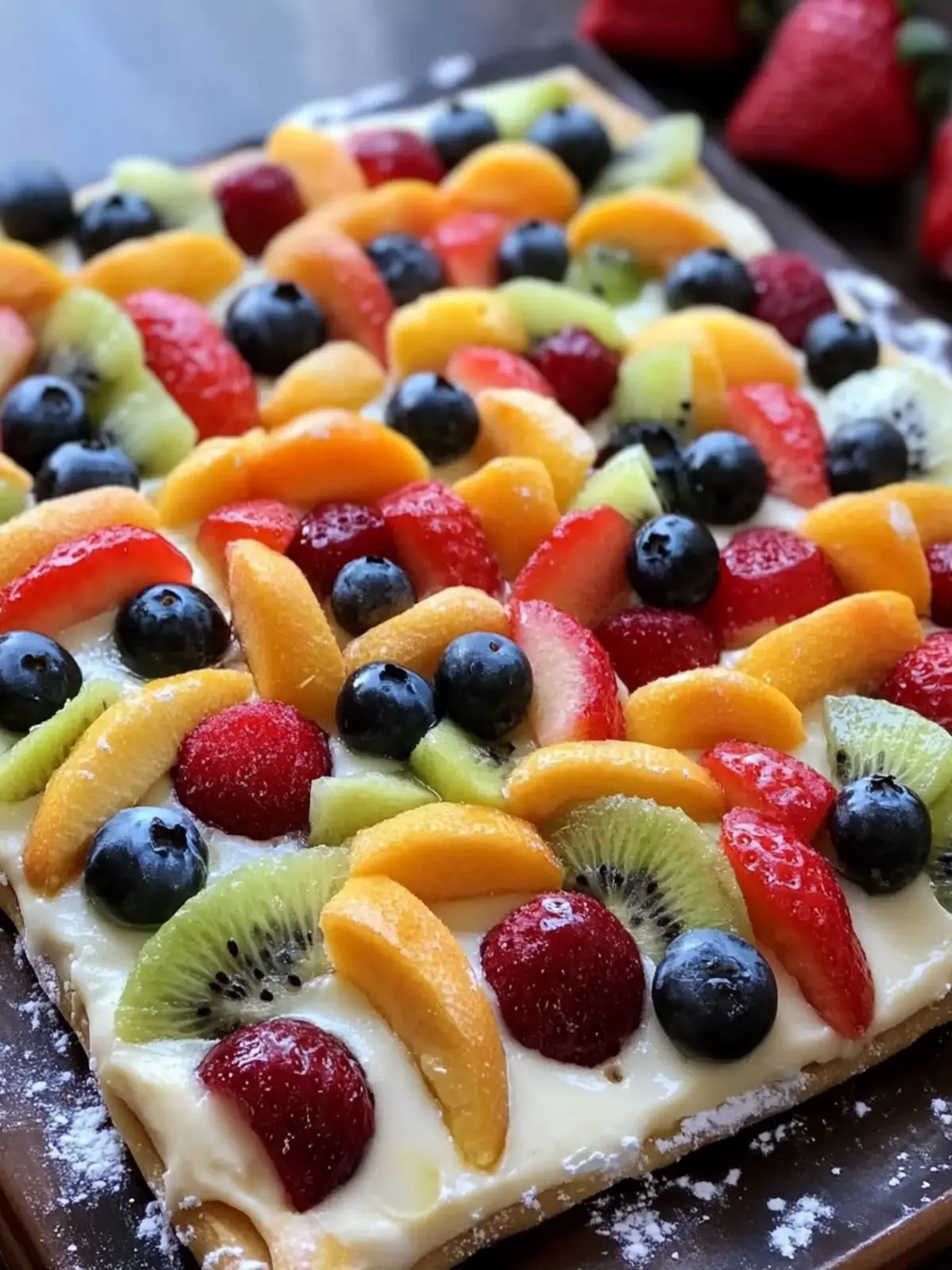 Special Ingredient Fruit Pizza