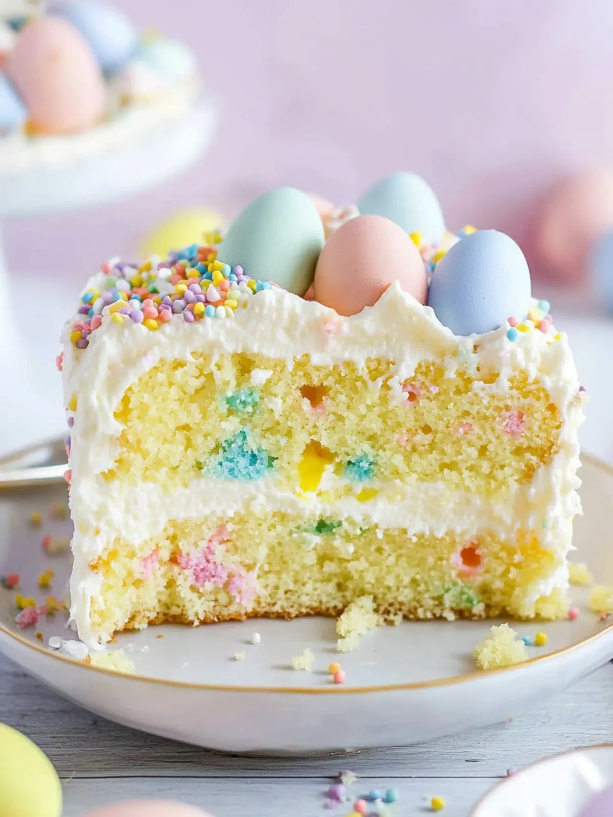 Easter Poke Cake