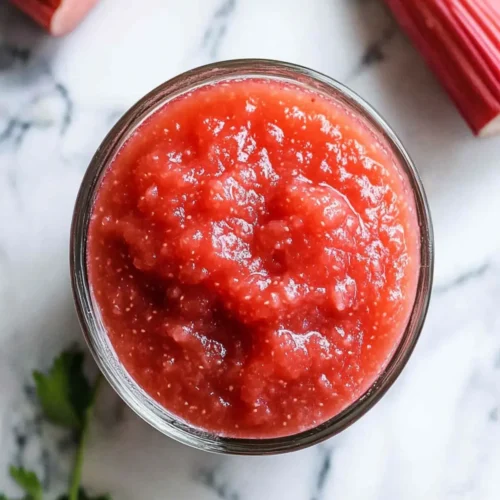Rhubarb sauce recipe
