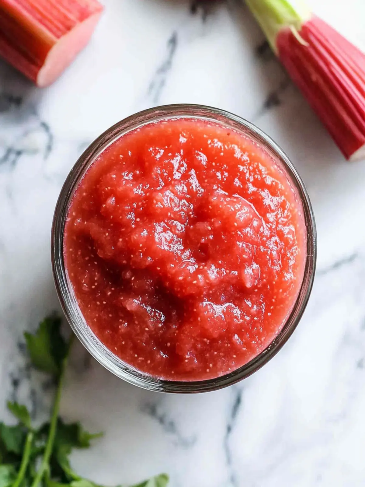 Easy Rhubarb Sauce Recipe You’ll Love with Every Spoonful