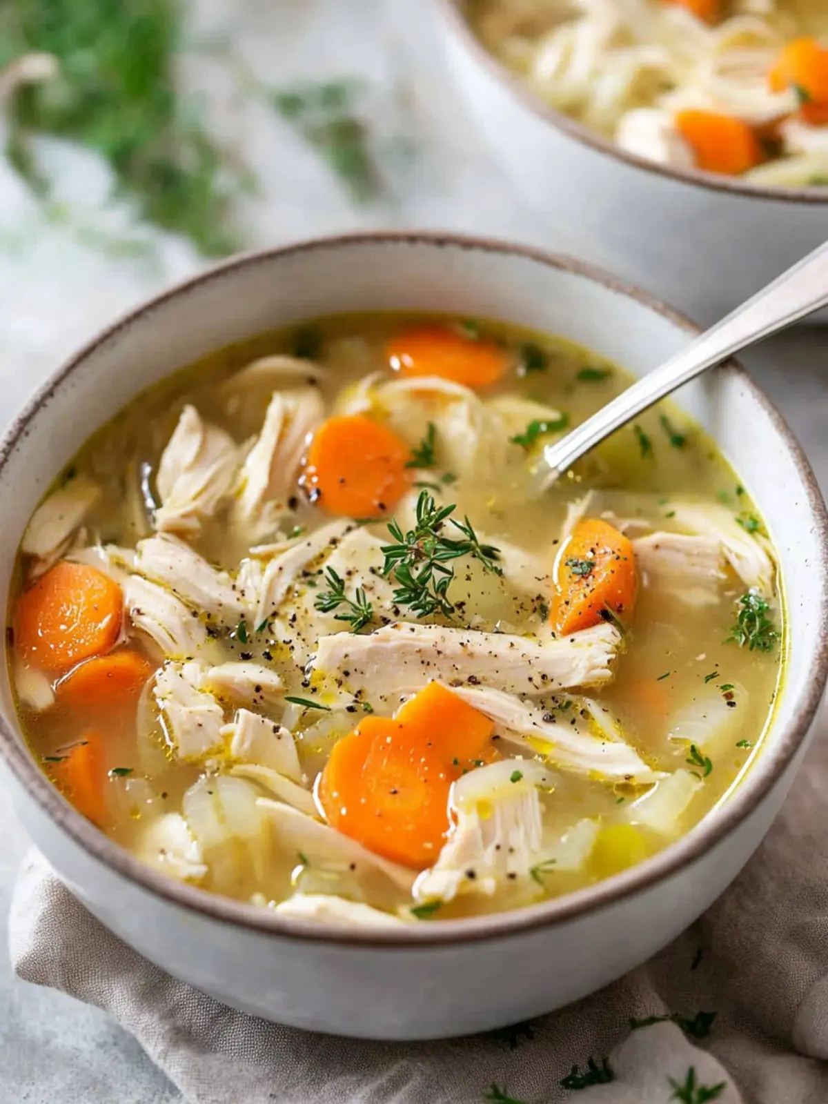 Best Ever Crockpot Chicken Soup