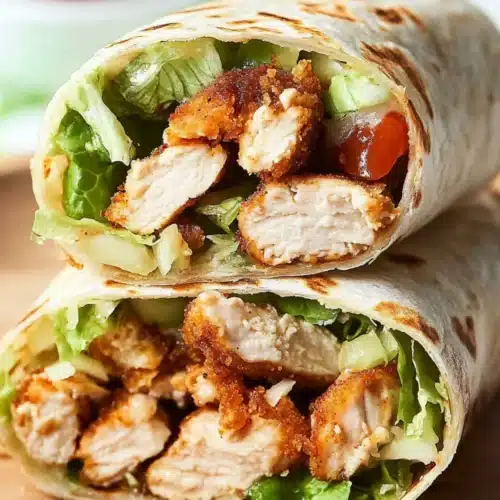 Chicken Caesar Wrap (Crispy Version)