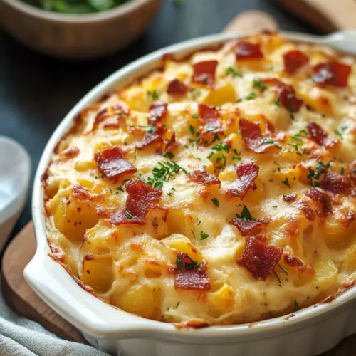 Twice Baked Potato Casserole