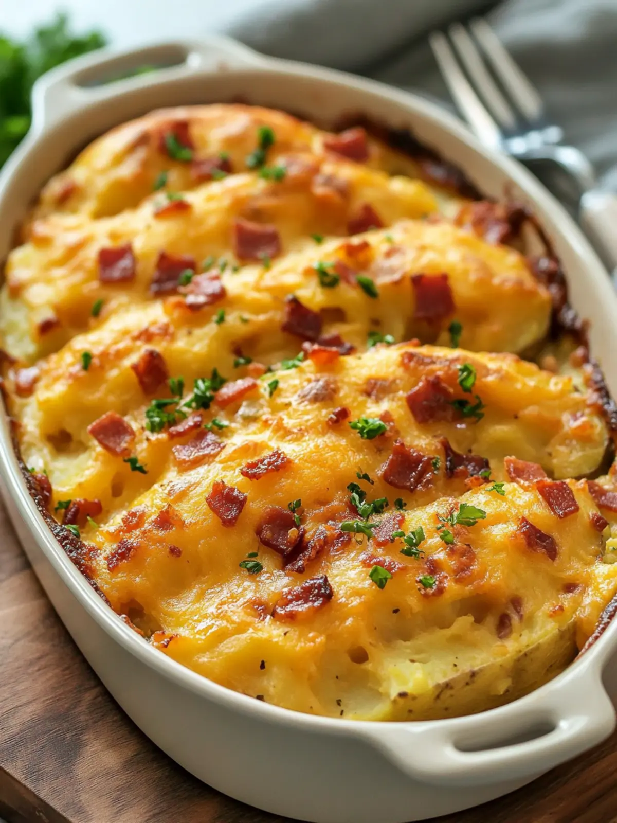 Twice Baked Potato Casserole