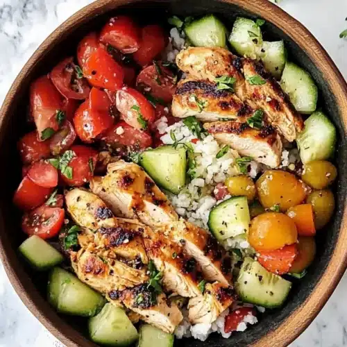 Greek Chicken Bowls