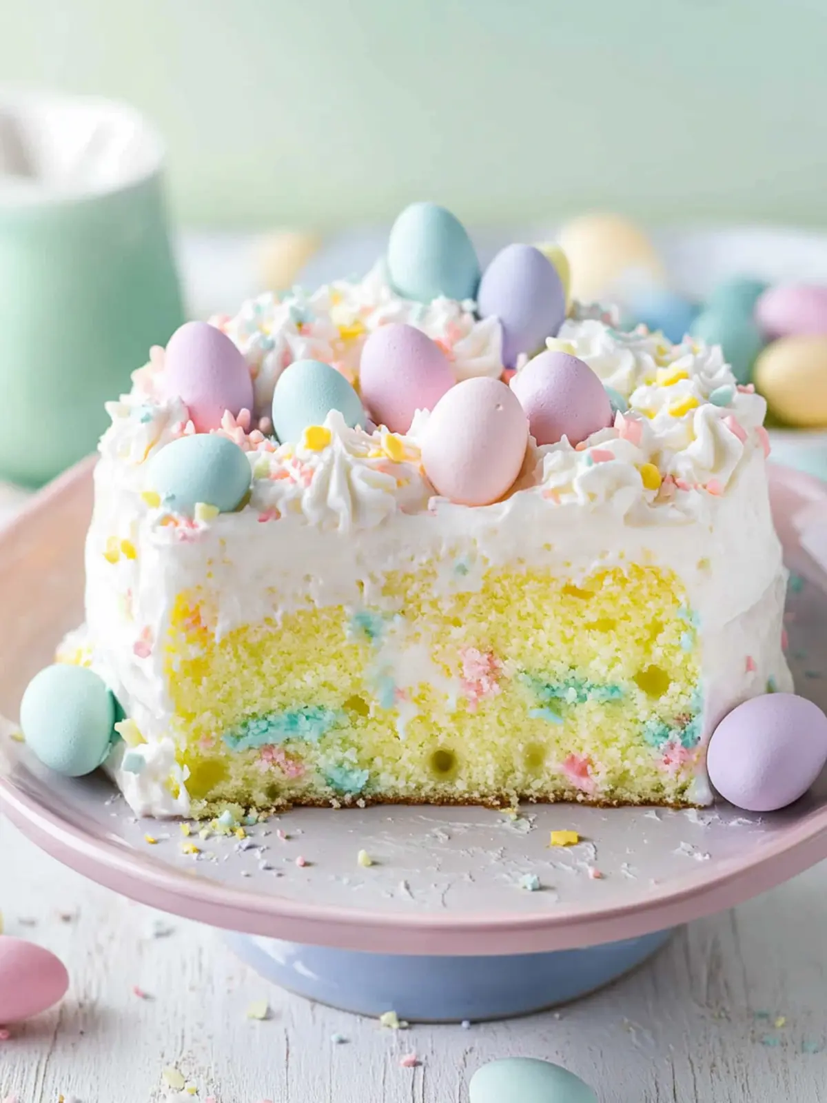 Easter Poke Cake