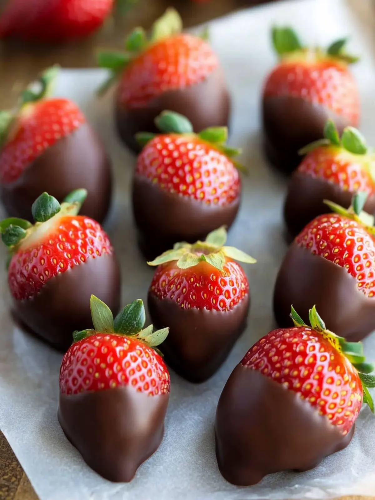 chocolate covered strawberries recipe