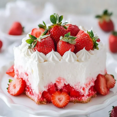 Strawberry Poke Cake