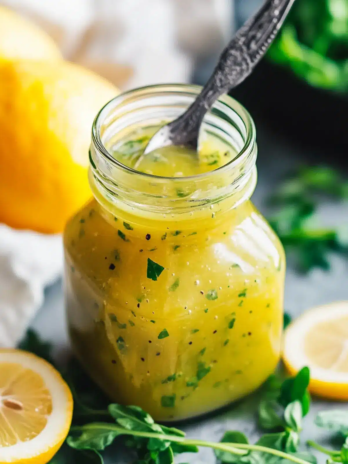 Zesty Lemon Vinaigrette Dressing for Effortless Flavor Boost