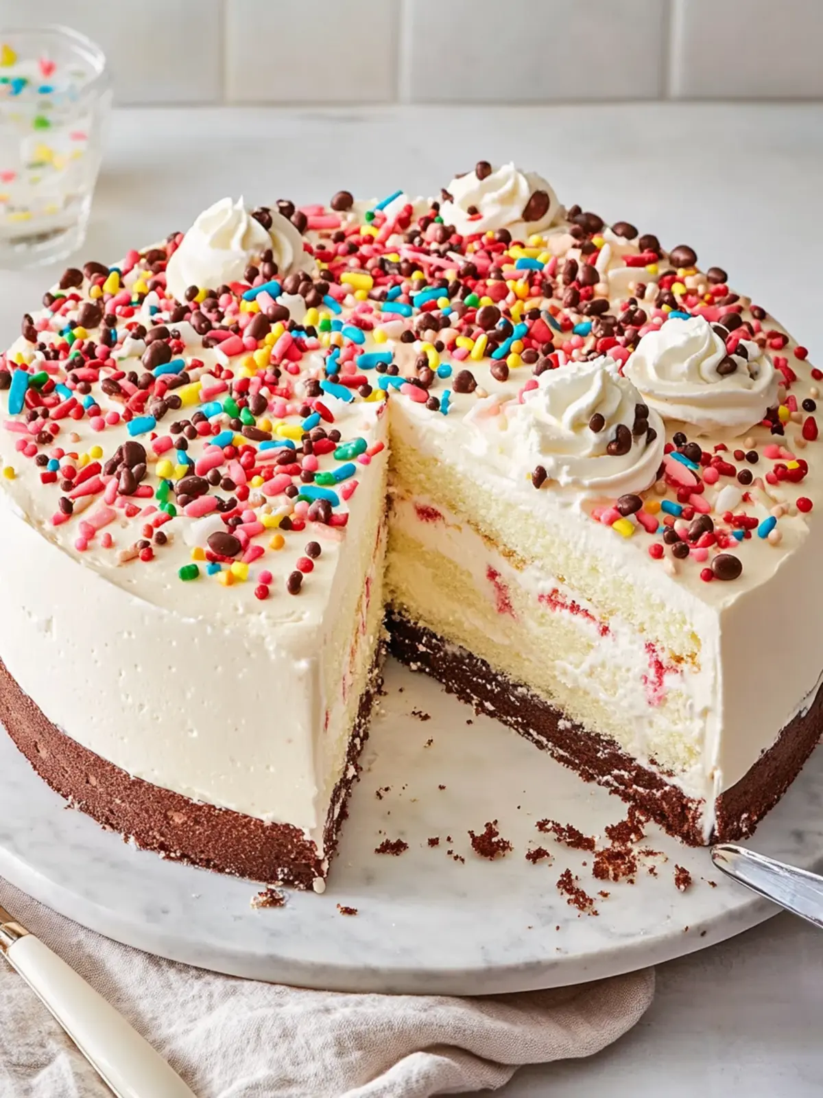 Copycat Dairy Queen Ice Cream Cake