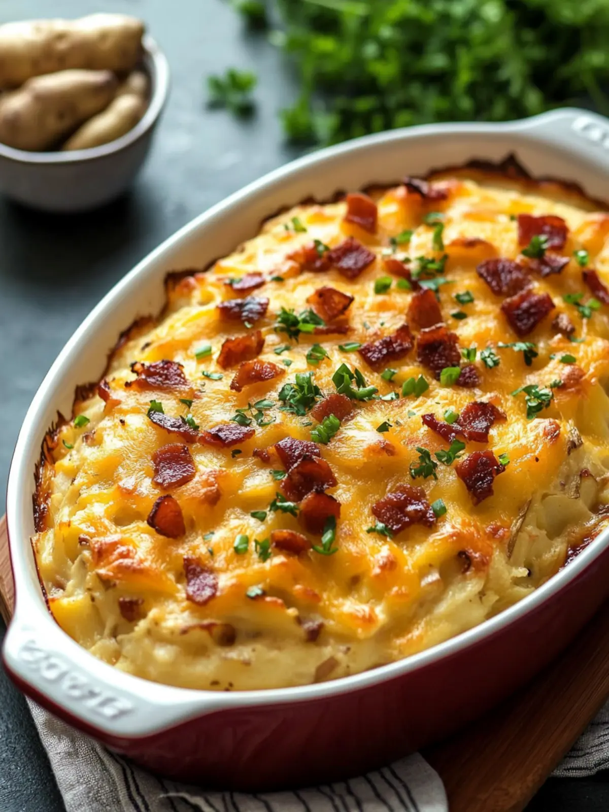 Twice Baked Potato Casserole
