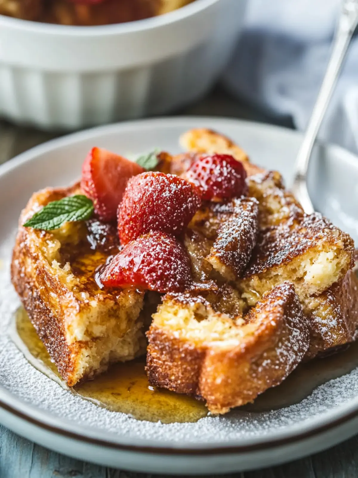 overnight french toast bake