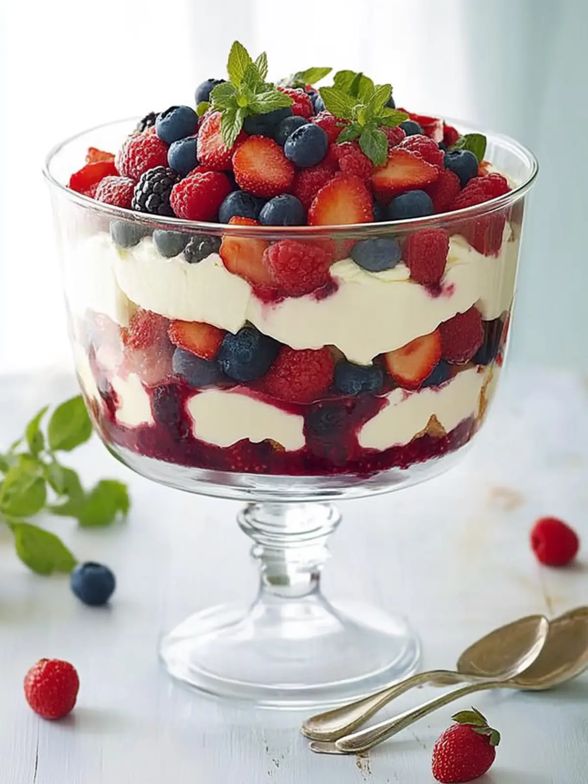 Summer Berry Trifle