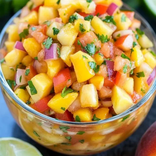 Peach salsa recipe