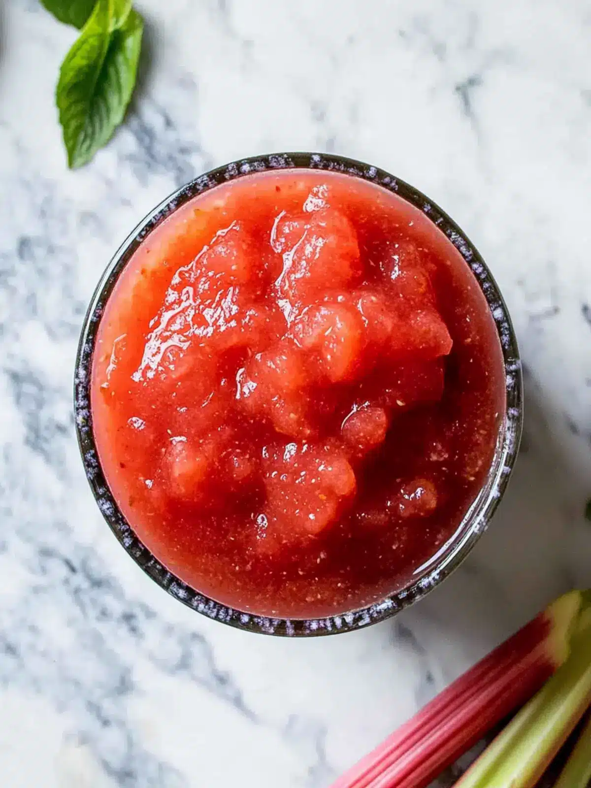 Rhubarb sauce recipe