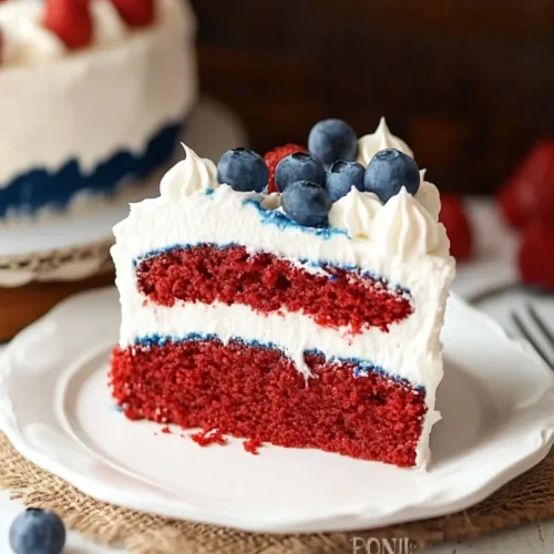 Red white and blue cake recipe