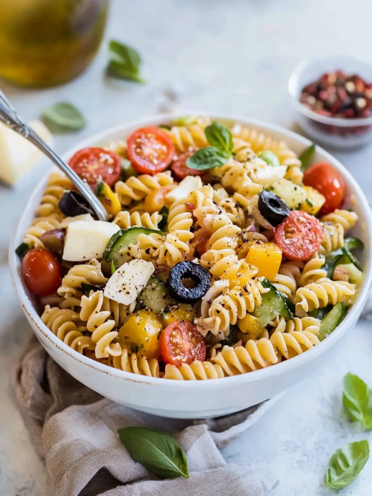 Summer pasta salad recipe