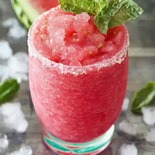 Watermelon slushie recipe