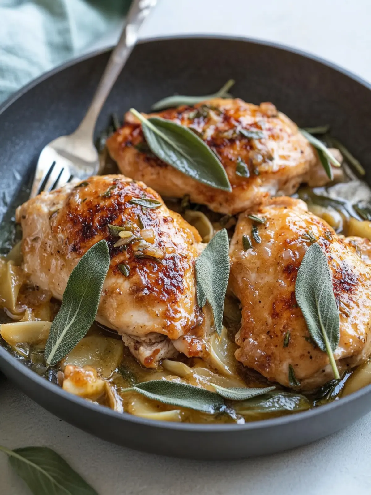 Savory Brown Butter Sage Skillet Chicken You’ll Crave