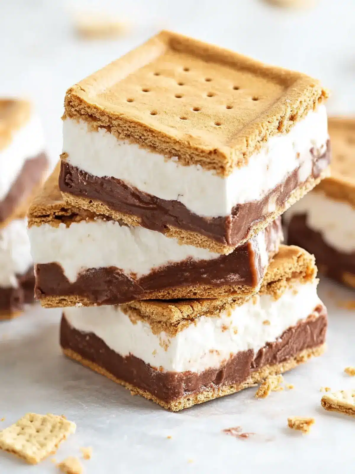 Frozen smores bars recipe