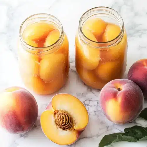 Canning peaches recipe
