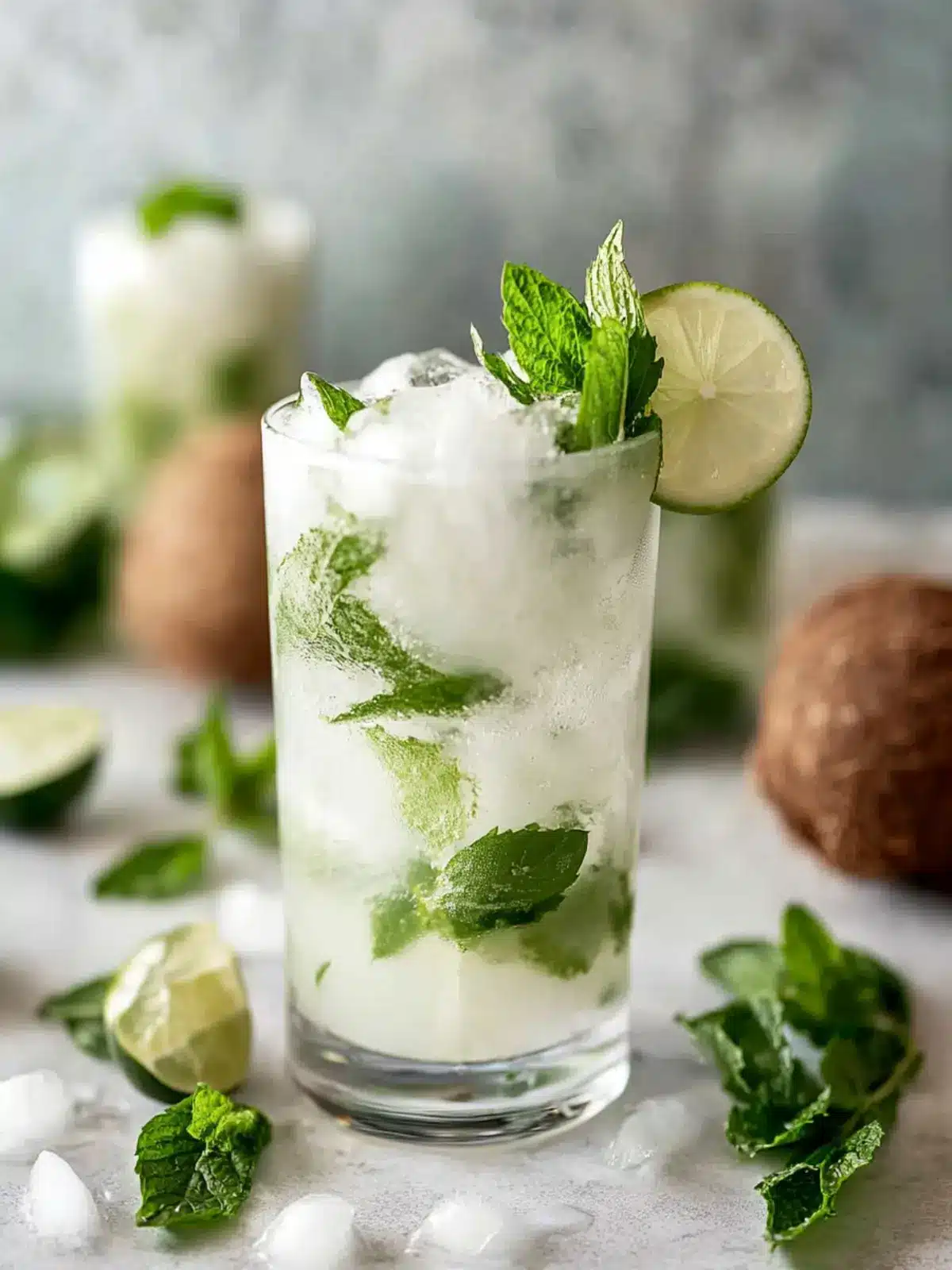 Coconut mojito recipe