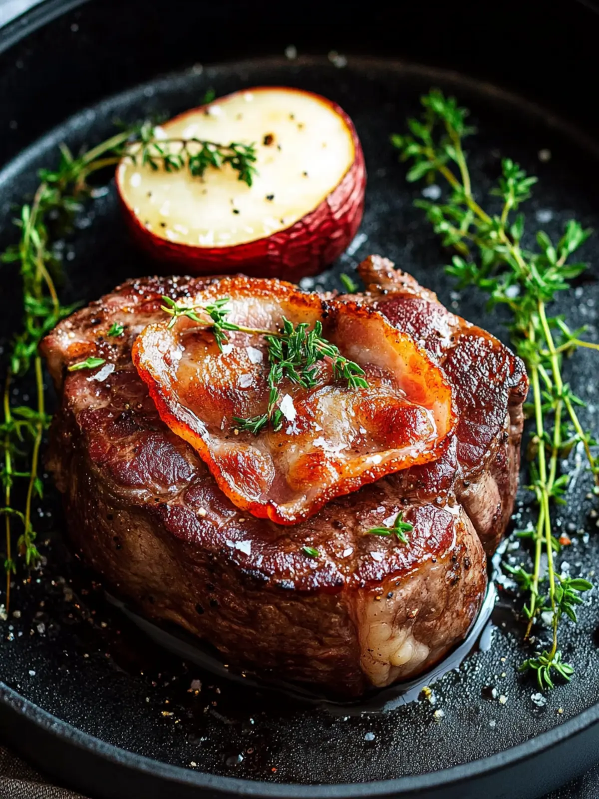 Bacon wrapped filet mignon recipe