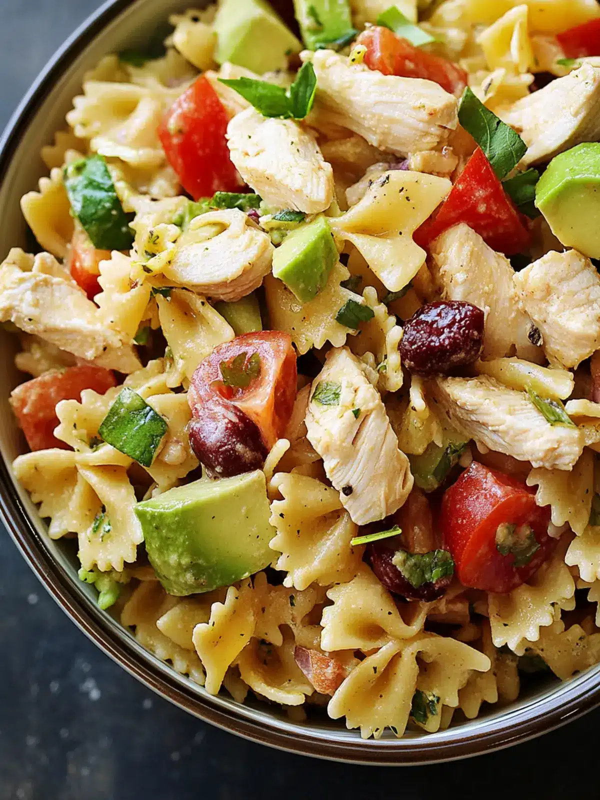 Chicken pasta salad recipe