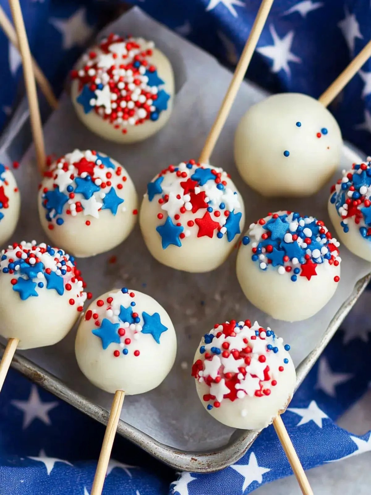 Delicious 4th of July Cake Pops Recipe for Festive Fun