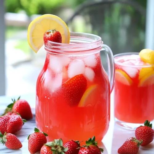 Strawberry lemonade recipe