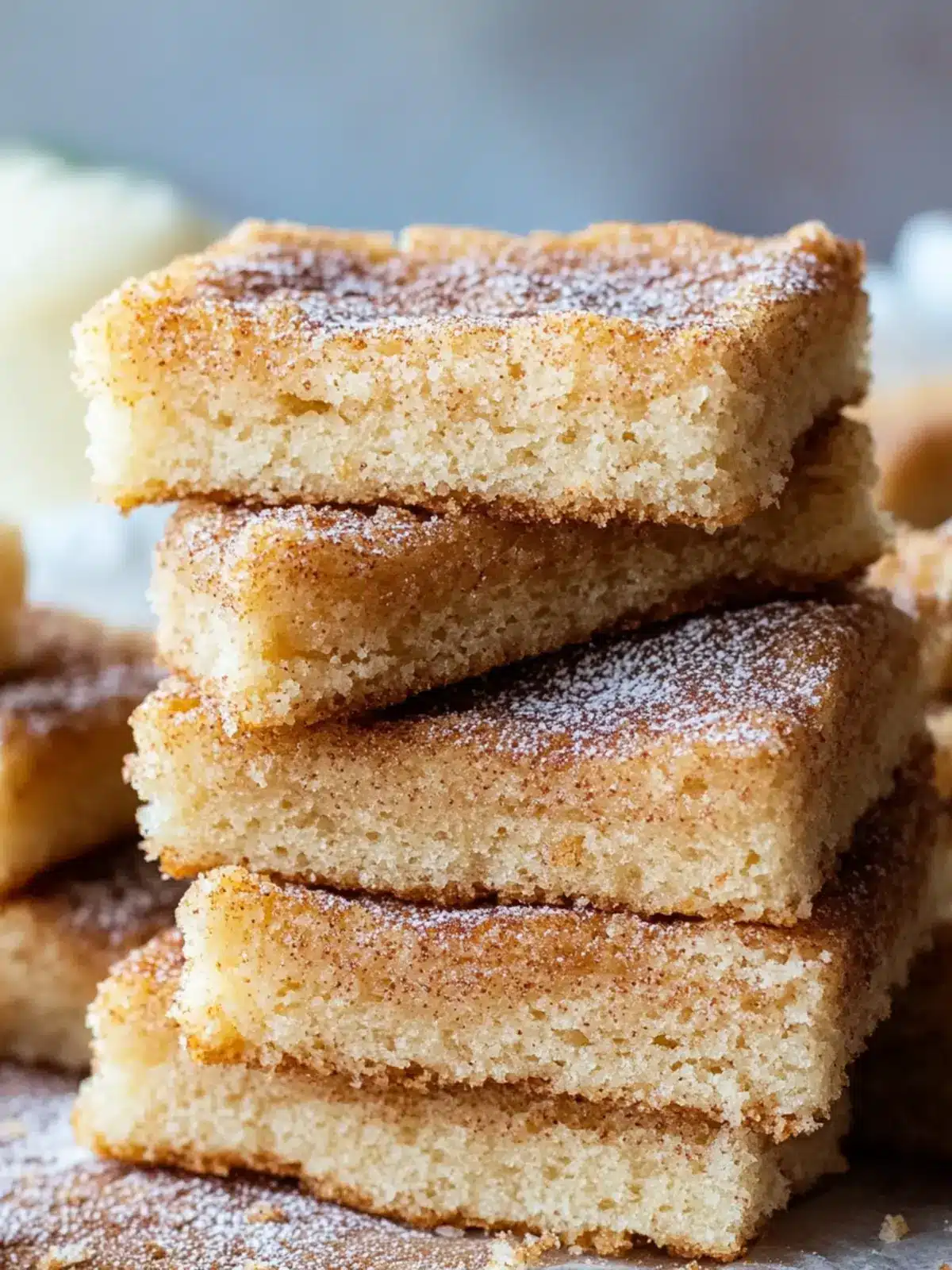 Churro bars recipe