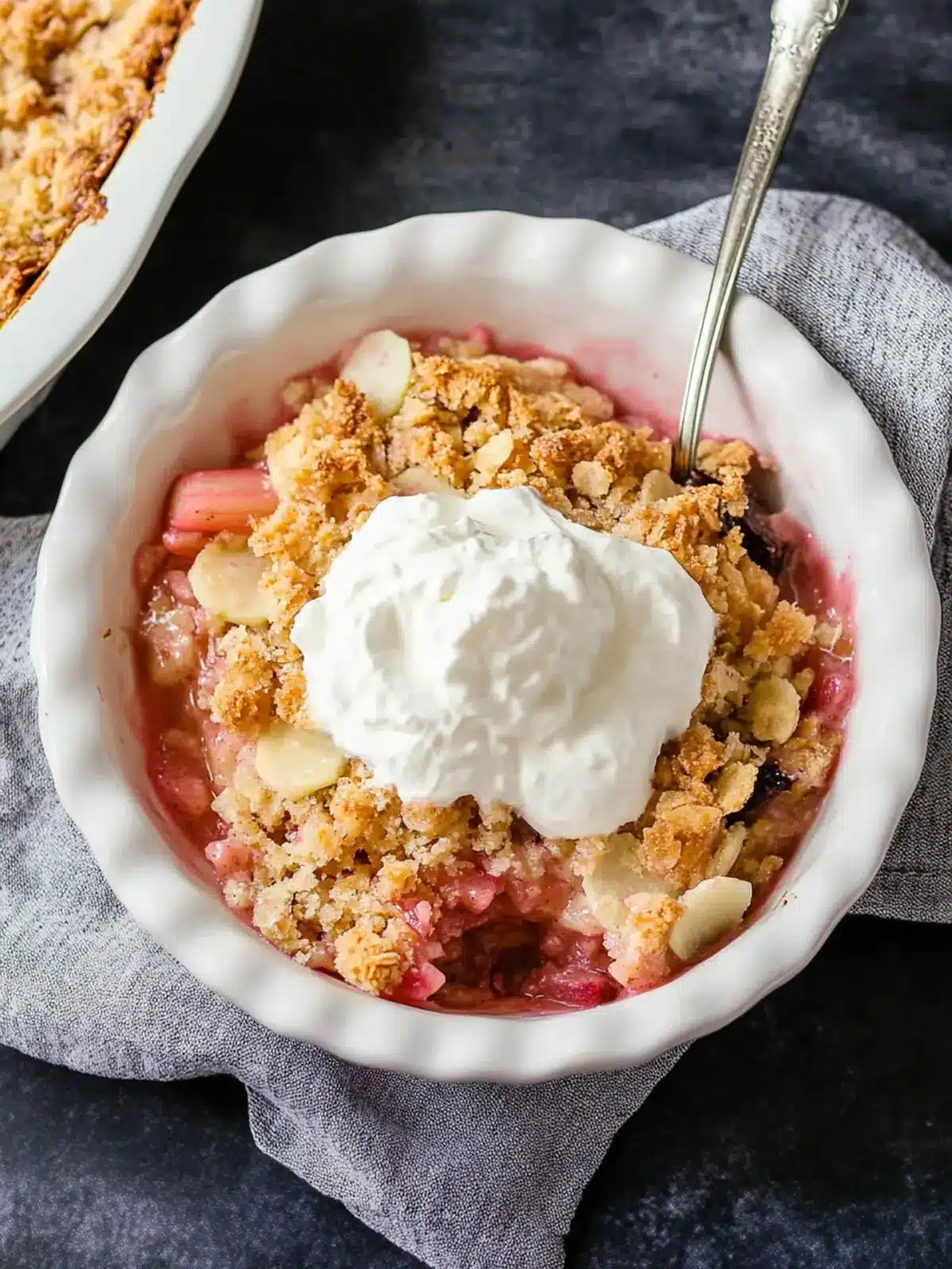 Rhubarb crisp recipe