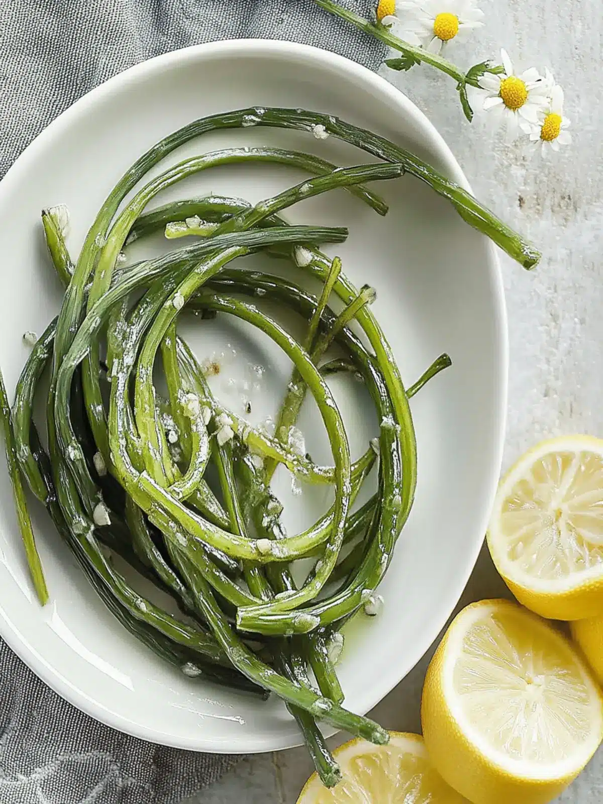 Garlic scapes recipe