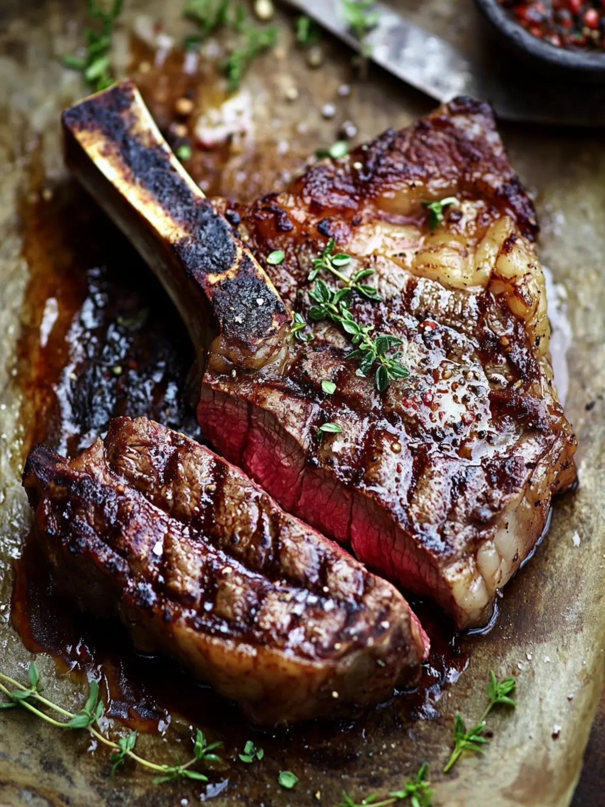 Tomahawk steak grill recipe