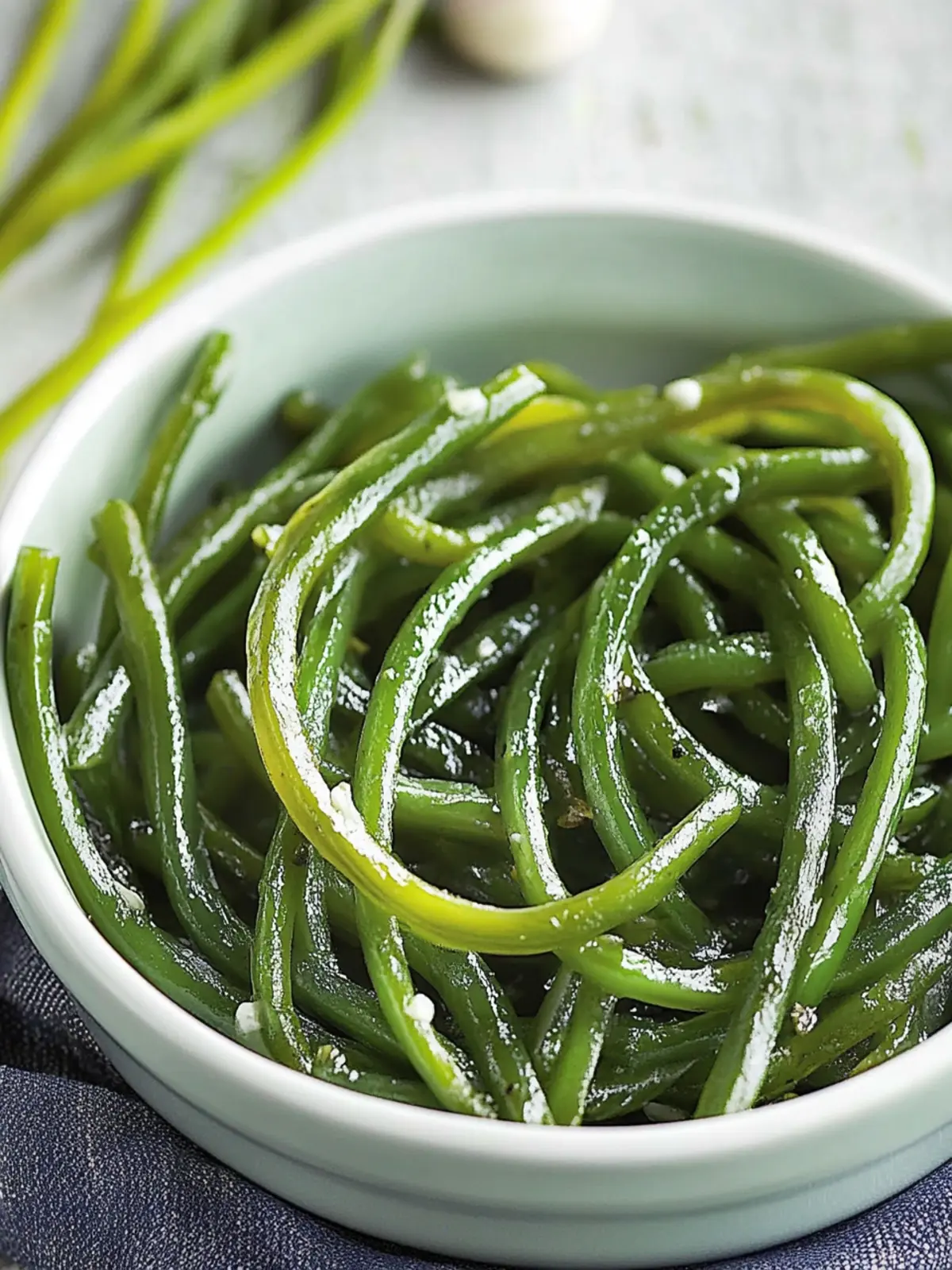 Garlic scapes recipe