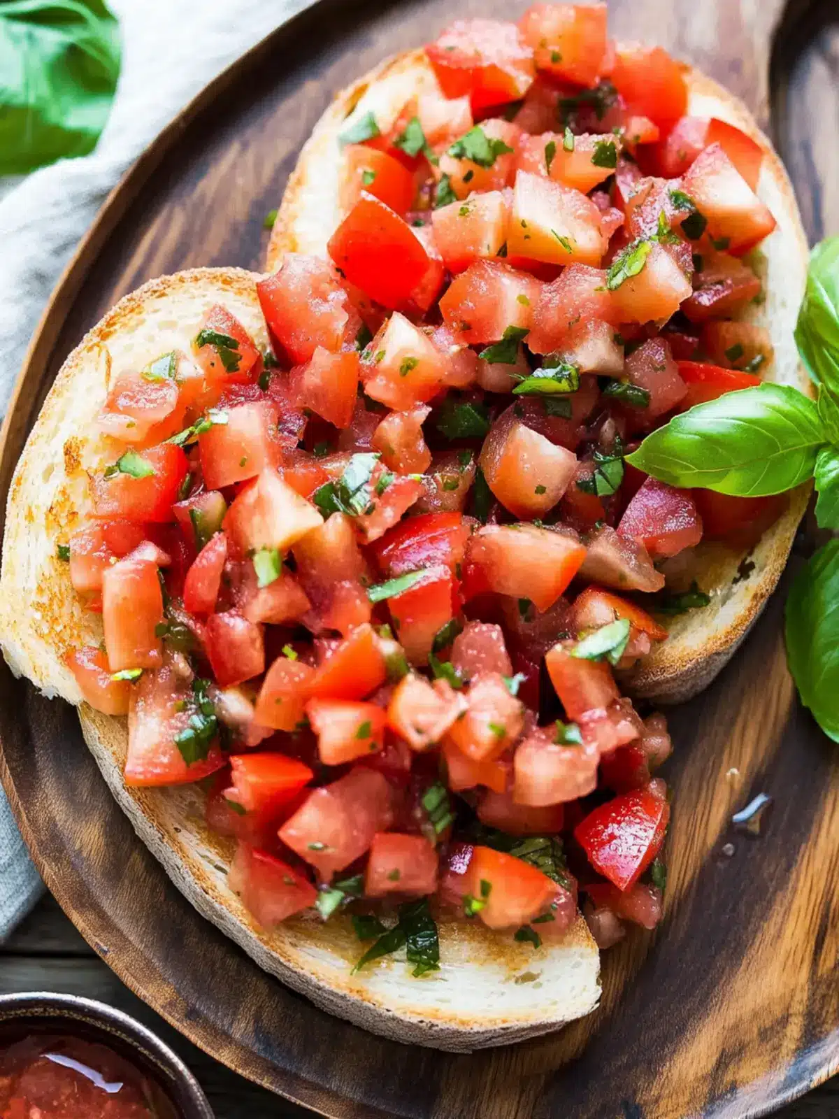 Bruschetta appetizers recipe