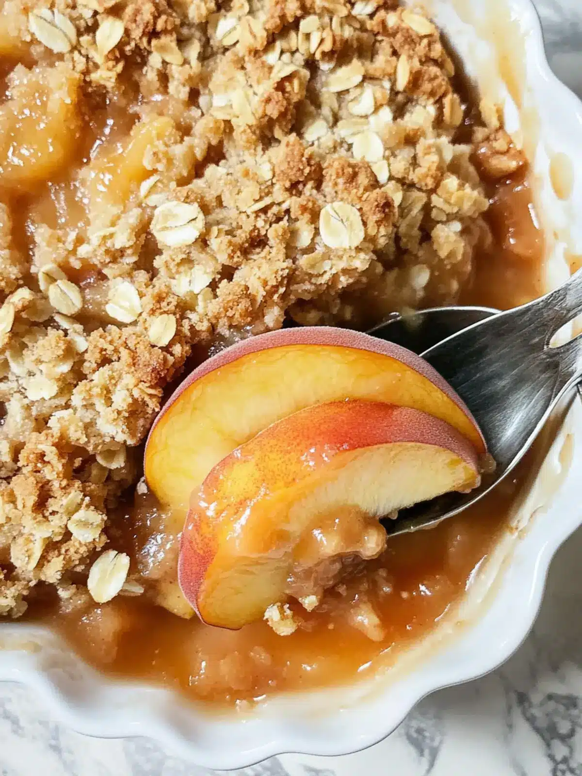 Delicious Peach Crisp with Fresh Peaches Recipe to Savor